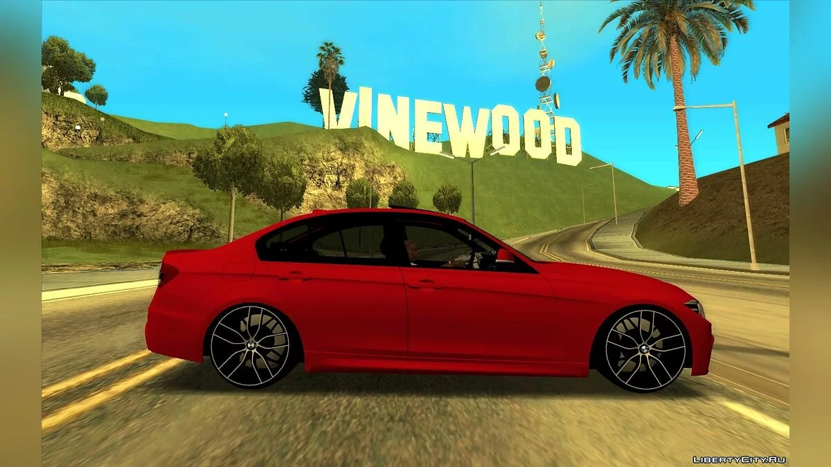 2016 BMW F30 335d M Sport / GTA San Andreas
