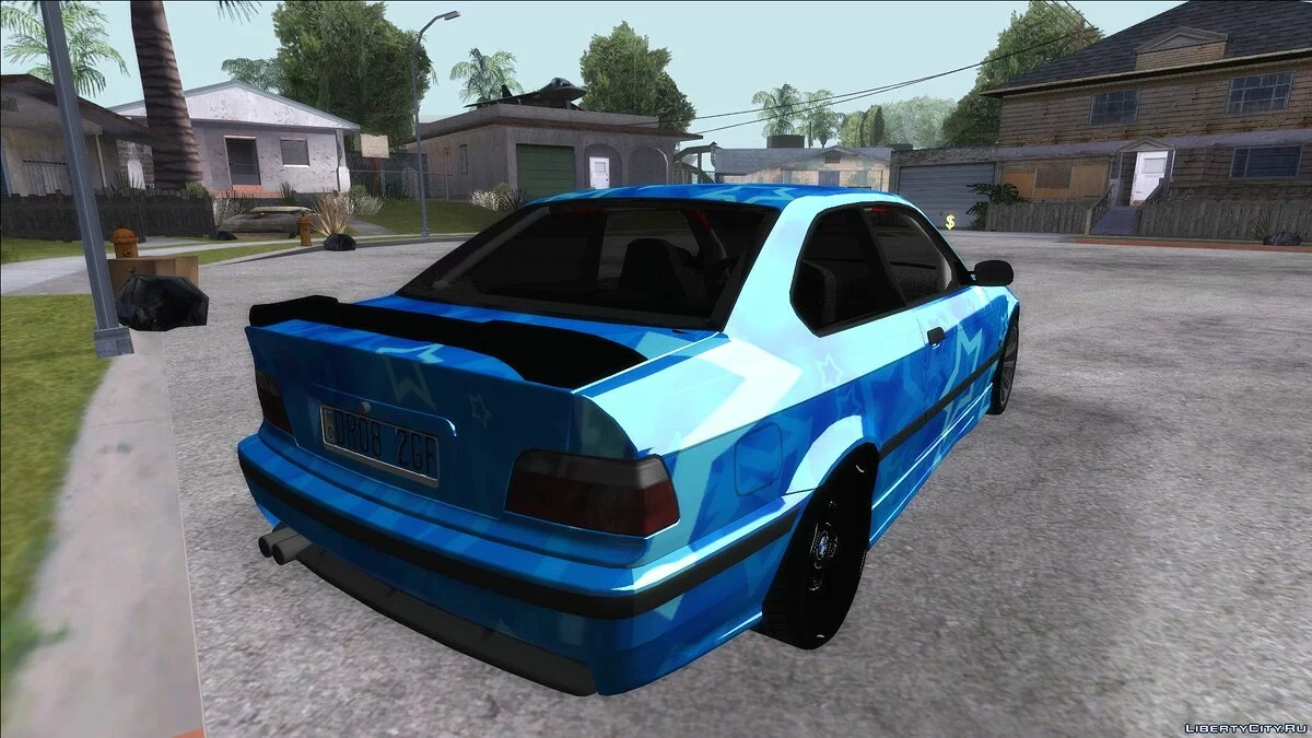 宝马M3 E36 Coupe 蓝星 / GTA San Andreas