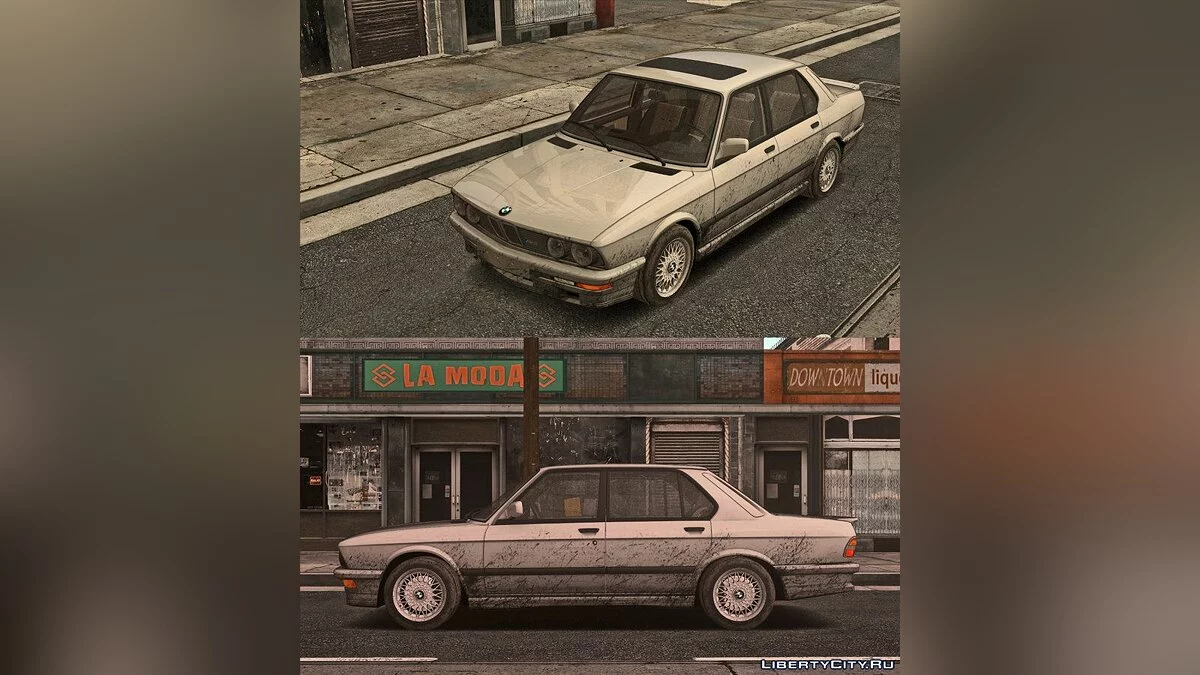 BMW M5 E28 / GTA San Andreas
