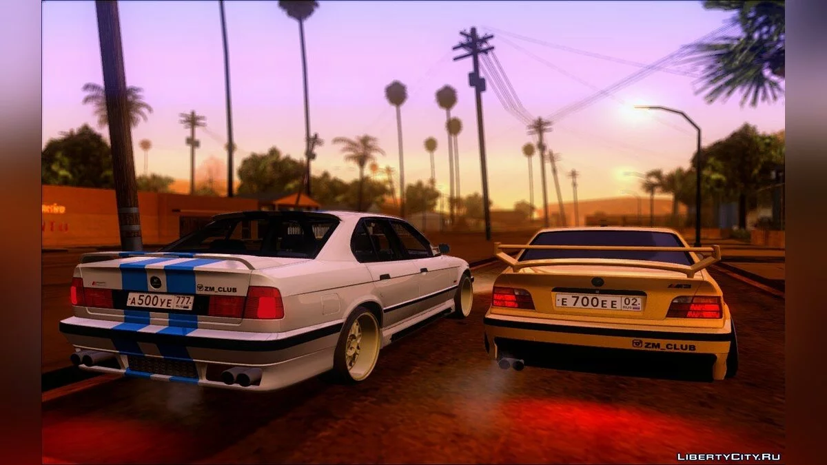 BMW Hamann e34 [IVF] / GTA San Andreas