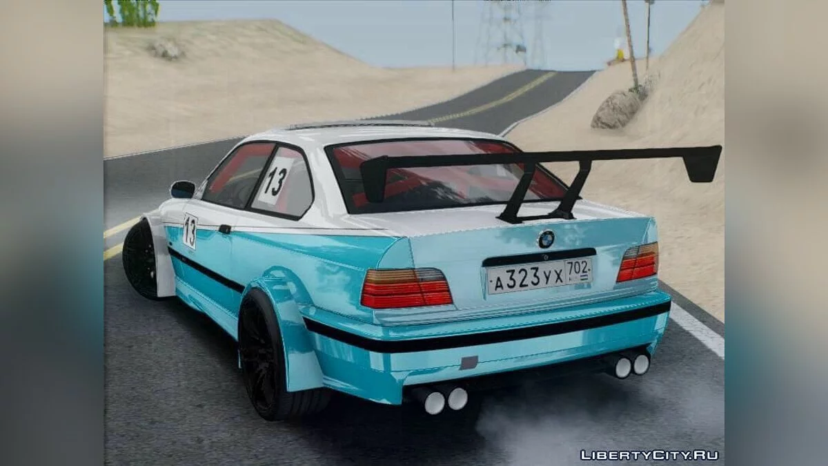 BMW M3 E36 GT-R Rally / GTA San Andreas