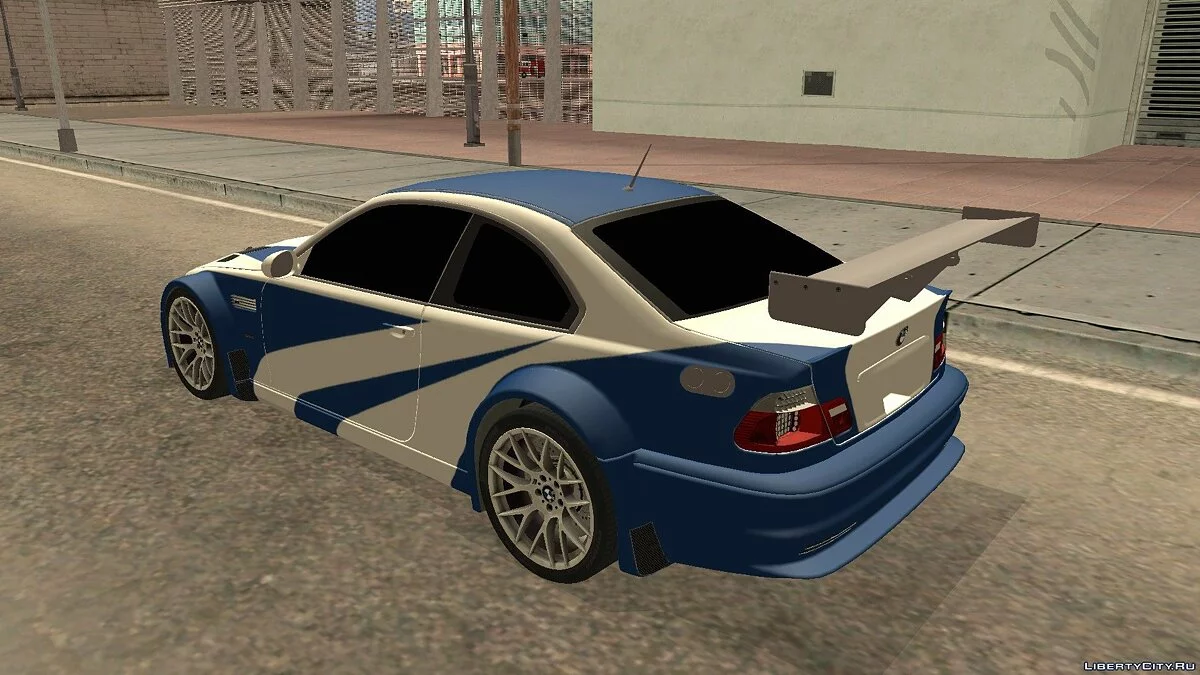 BMW M3 E46 GTR / جي تي إيه سان أندرياس