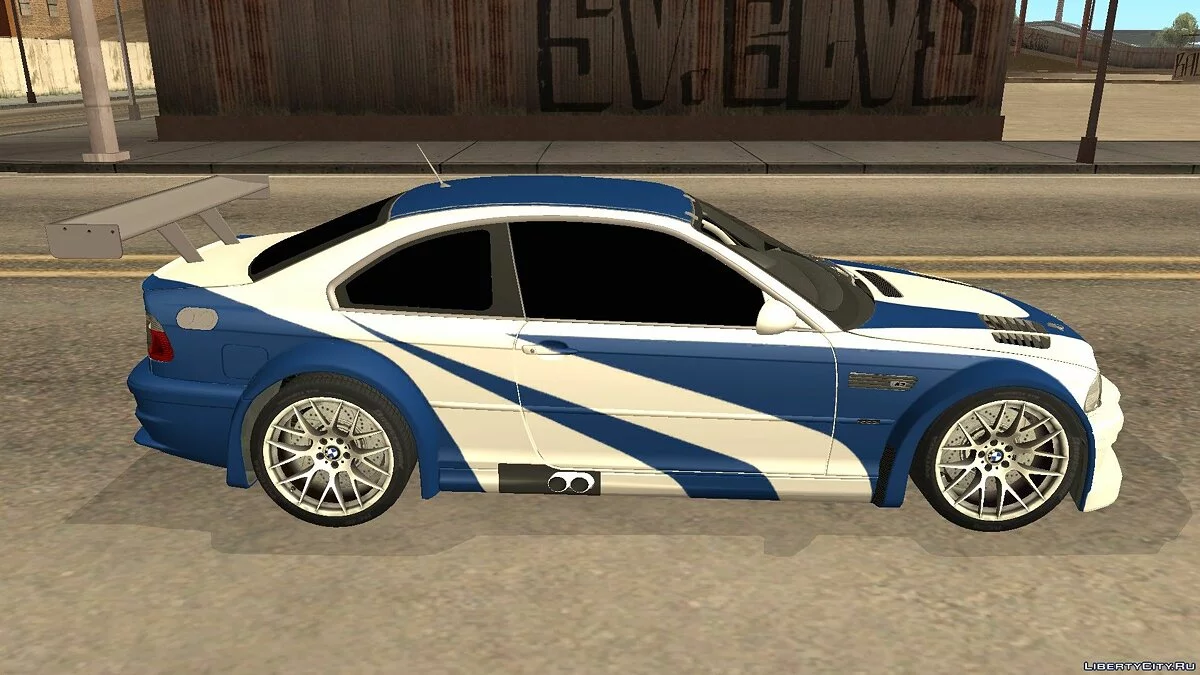 BMW M3 E46 GTR / جي تي إيه سان أندرياس