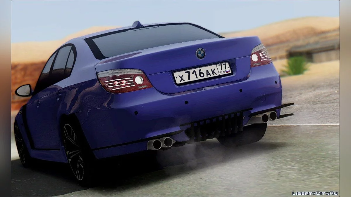 BMW M5 e60 Night v.1.0.0 / GTA San Andreas