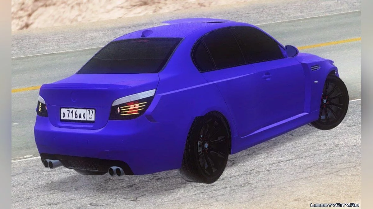 BMW M5 e60 Noite v.2.0.0 / GTA San Andreas