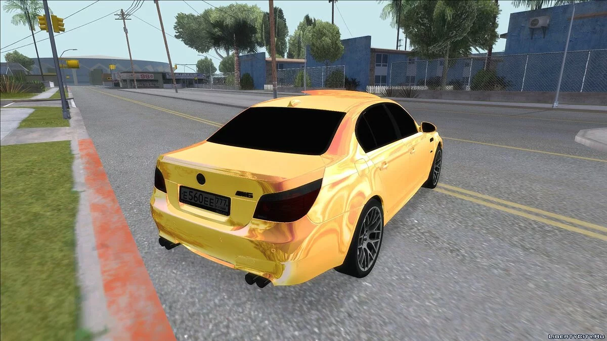 BMW M5 GOLD / GTA San Andreas