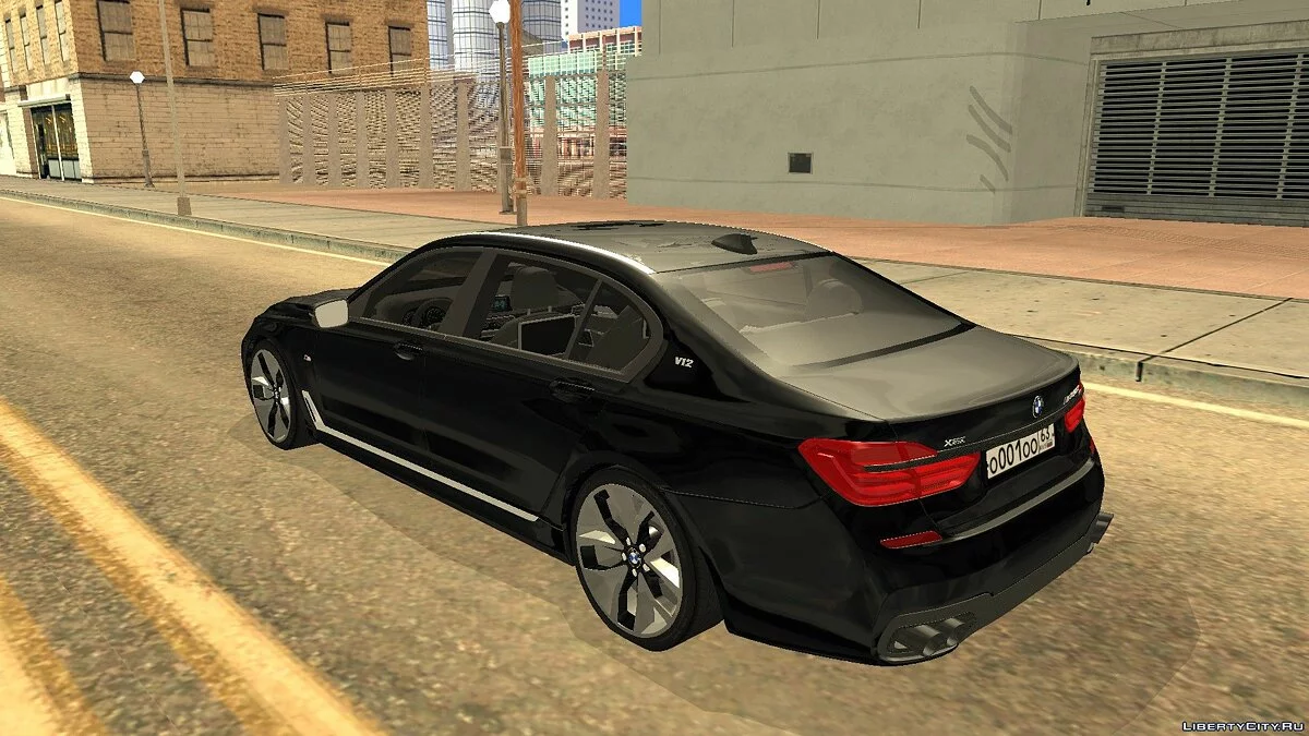 BMW M760Li xDrive G12 / GTA San Andreas