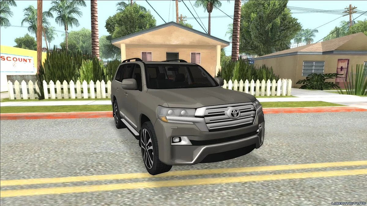 Toyota Land Cruiser 200 / GTA San Andreas