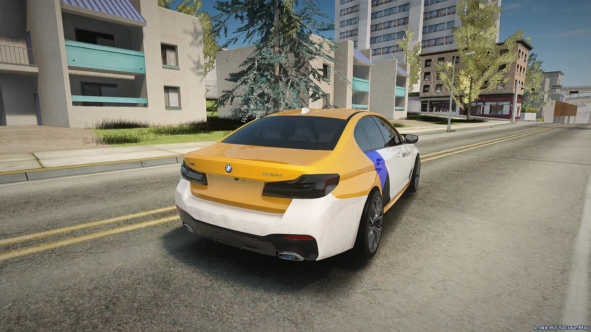 BMW 530d X-Drive 2020 Yandex Drive / GTA San Andreas