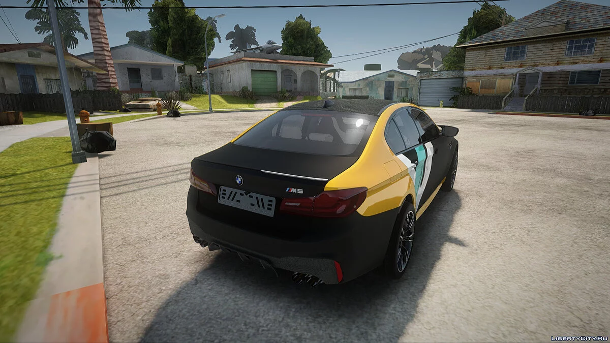 BMW M5 Delimobil / GTA San Andreas