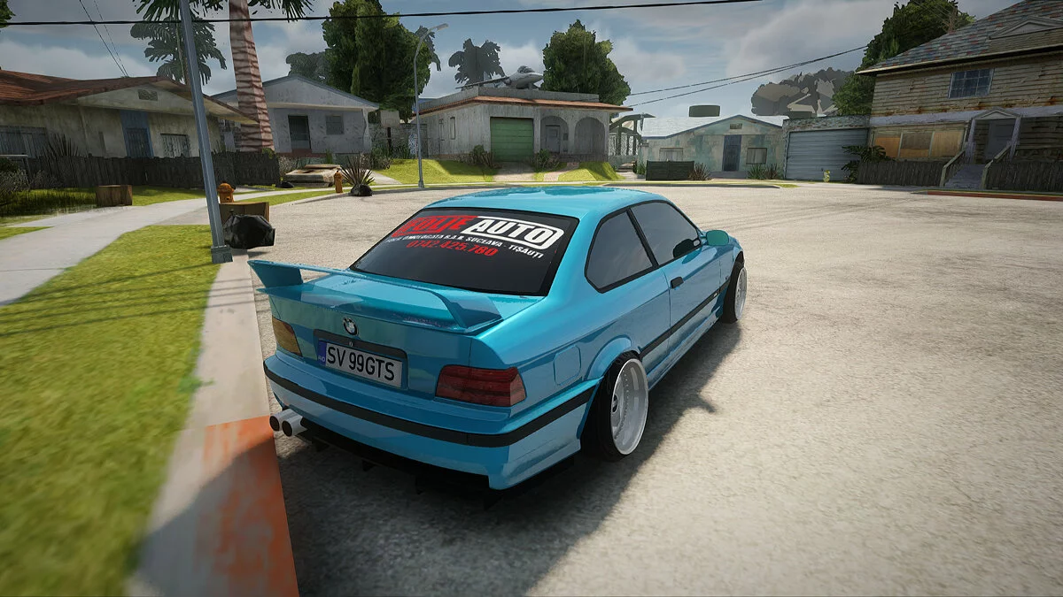 BMW 3-er E36 Blue 4.0i / GTA San Andreas