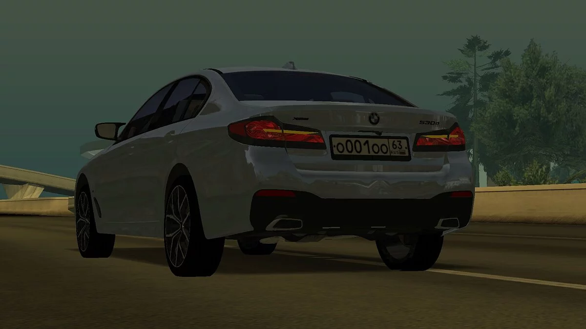 BMW 530d X-Drive 2020 Black / GTA San Andreas