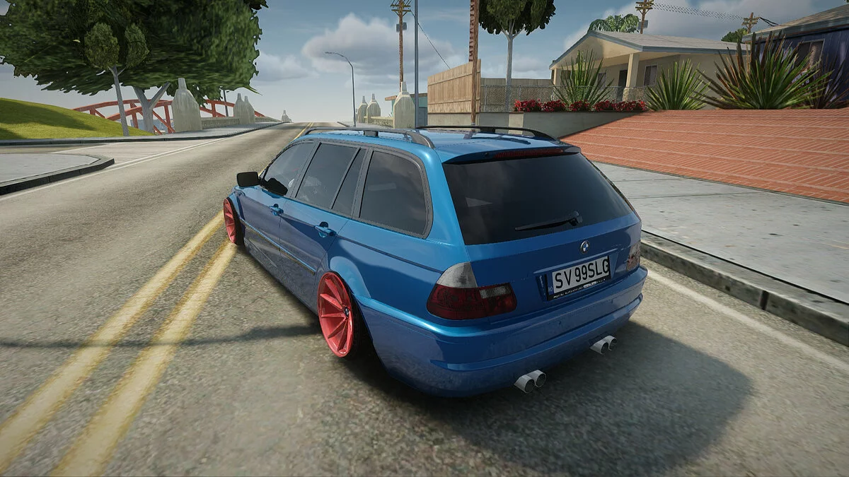 BMW E46 Touring Facelift / GTA San Andreas