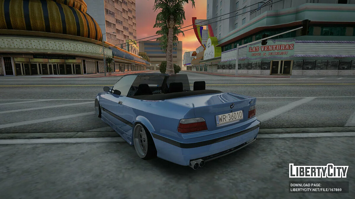 BMW M3 E36 Cabrio / GTA San Andreas