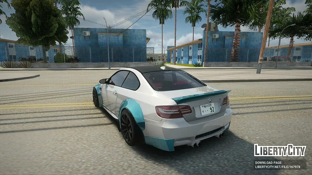BMW M3 E92 / GTA San Andreas