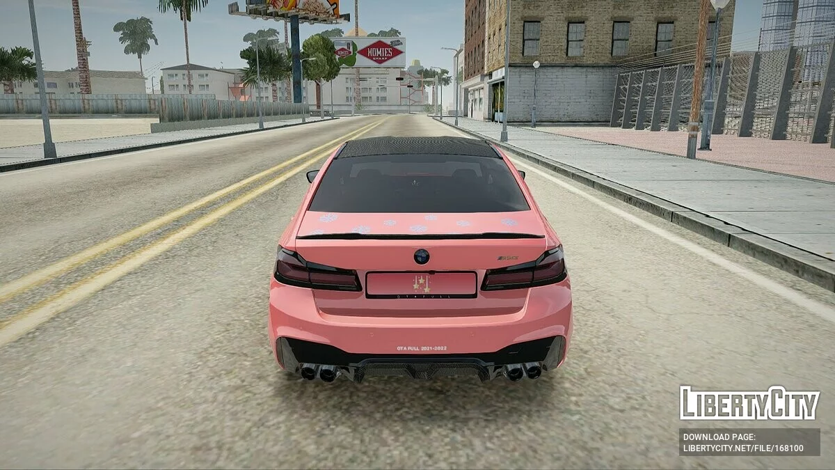 BMW M5 CS (New Year Edition) / GTA San Andreas