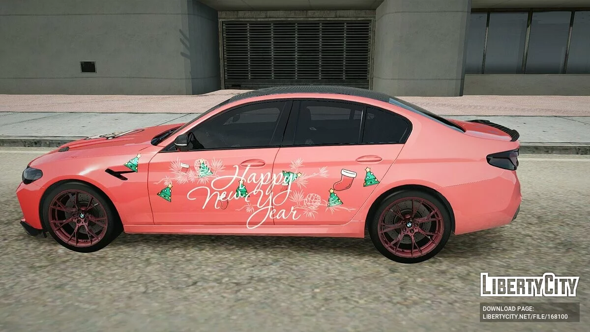 BMW M5 CS (New Year Edition) / GTA San Andreas