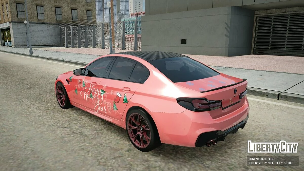 BMW M5 CS (New Year Edition) / GTA San Andreas