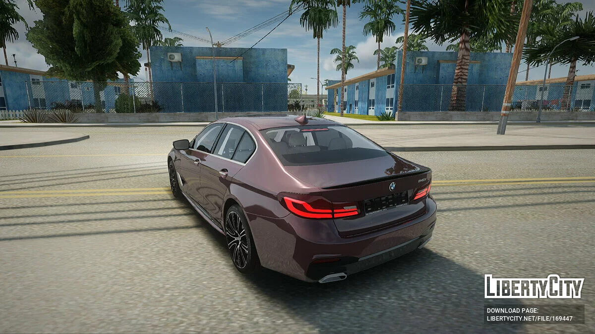 BMW 540I G30 / جي تي إيه سان أندرياس