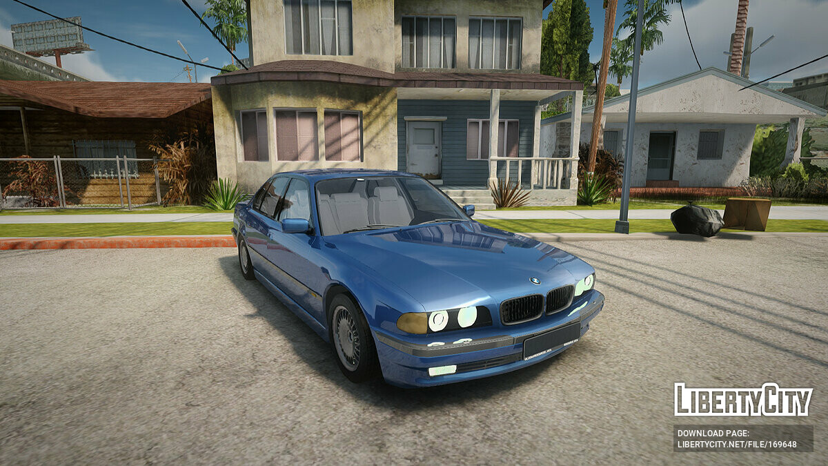 Bmw e38 gta 5 фото 108