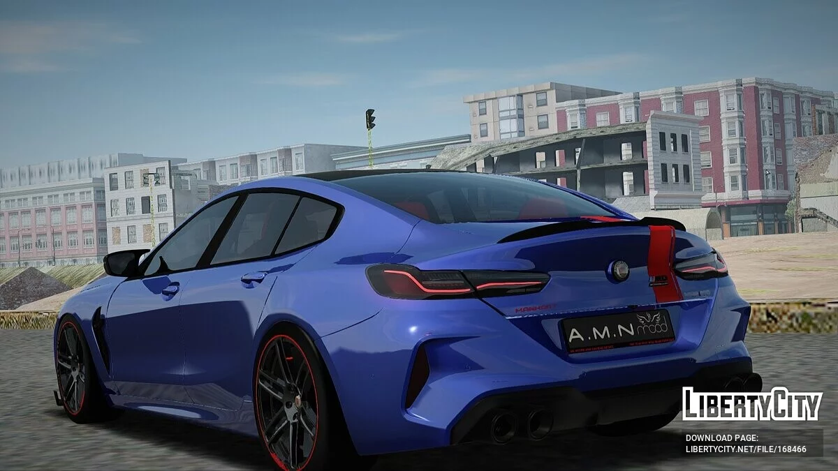 BMW M8 Grand Coupe Manhart 800 2021 / GTA San Andreas