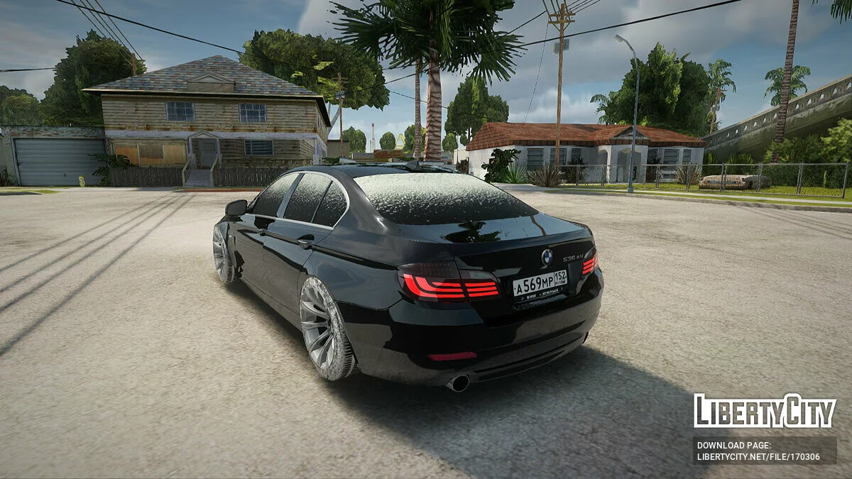 BMW 530XD F10 Versão de Inverno / GTA San Andreas