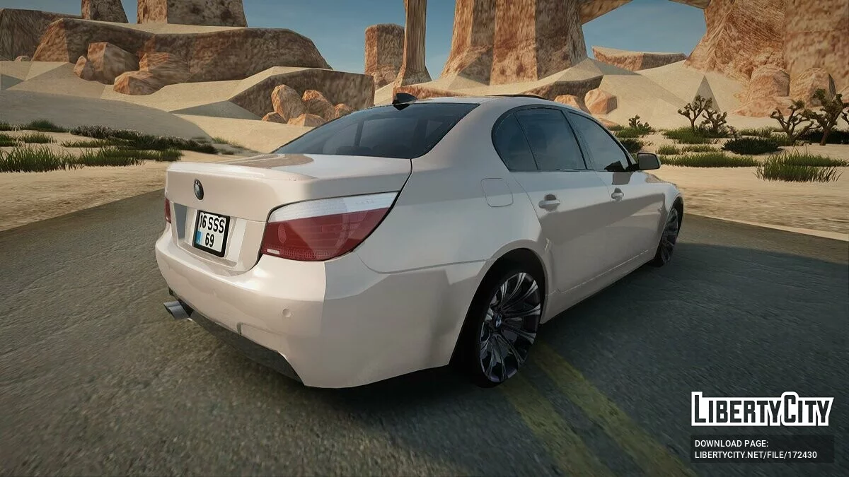 BMW 520D E60 / GTA San Andreas