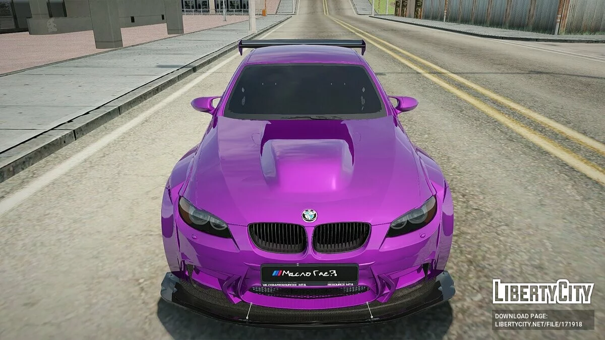 BMW M3 E92 / GTA San Andreas