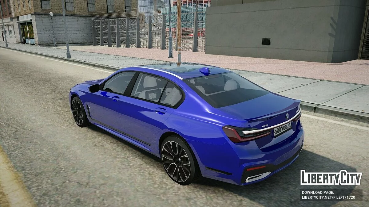 BMW M760Li XDrive G12 / GTA San Andreas