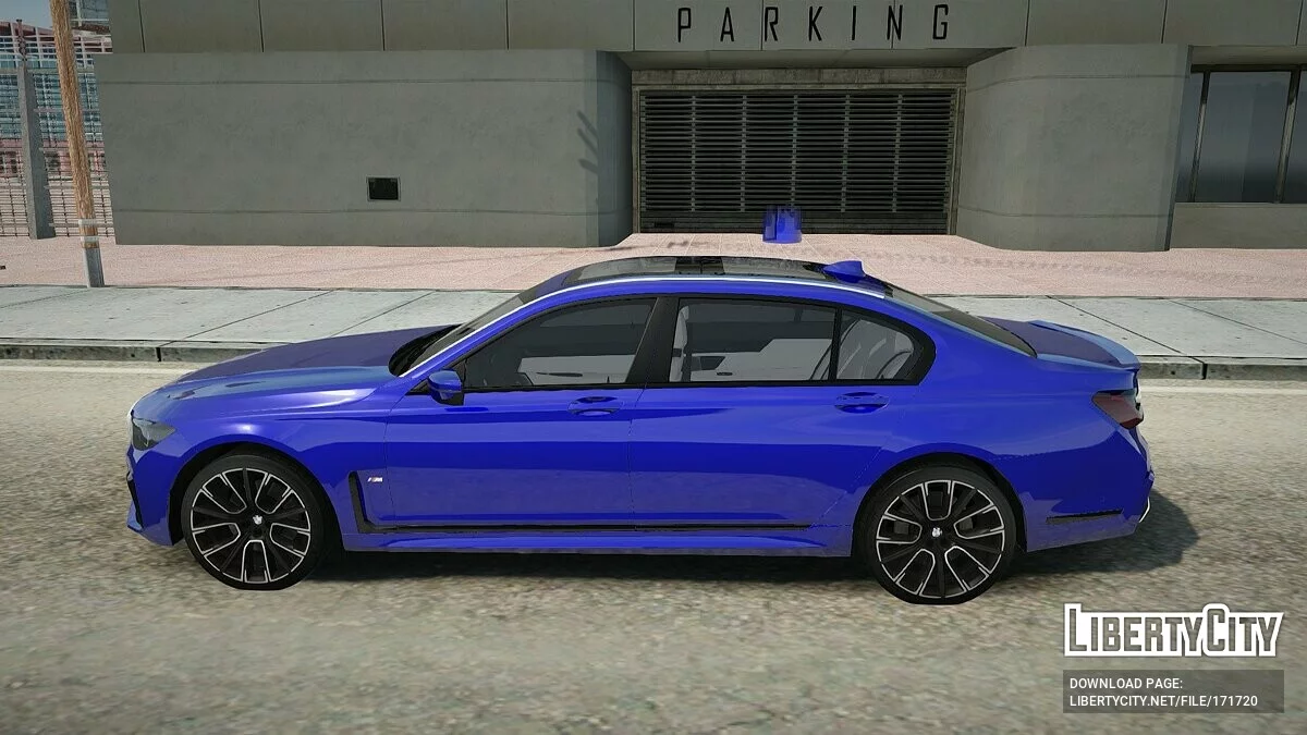 BMW M760Li XDrive G12 / GTA San Andreas