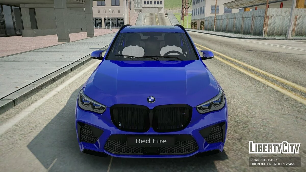 BMW X5M F95 Competition / GTA San Andreas