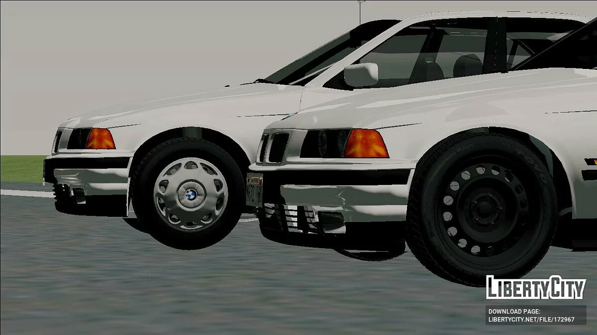 1992 BMW 320i E36 Vor-Facelift / GTA San Andreas