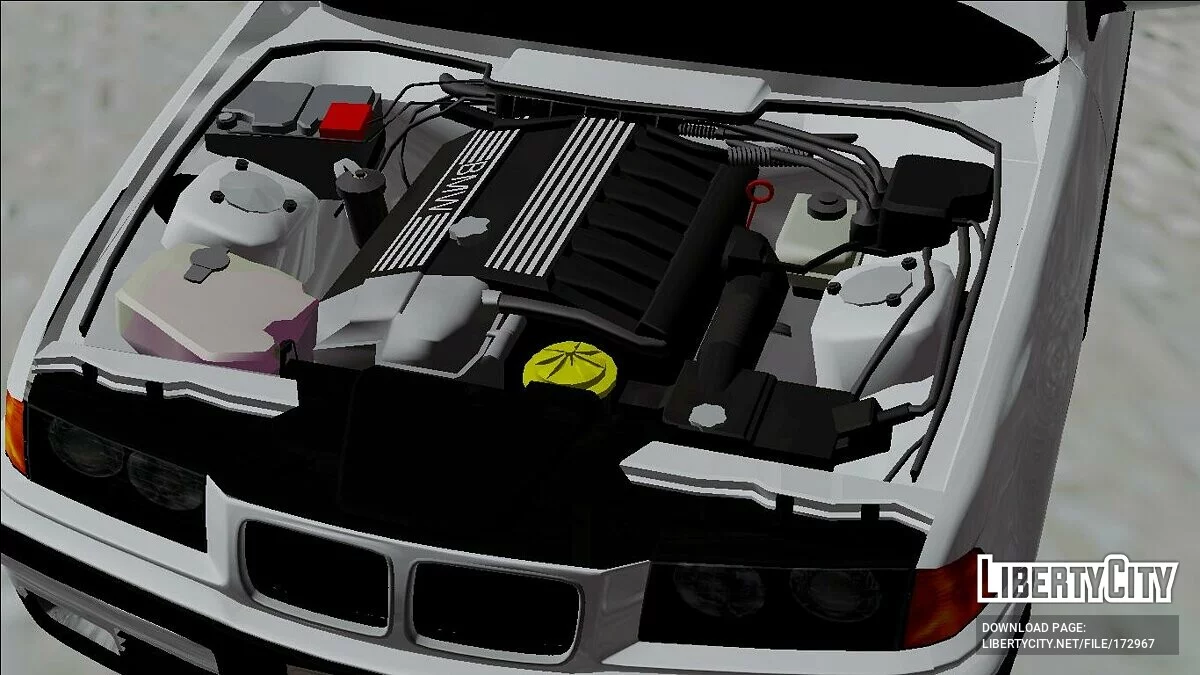 1992 BMW 320i E36 Vor-Facelift / GTA San Andreas