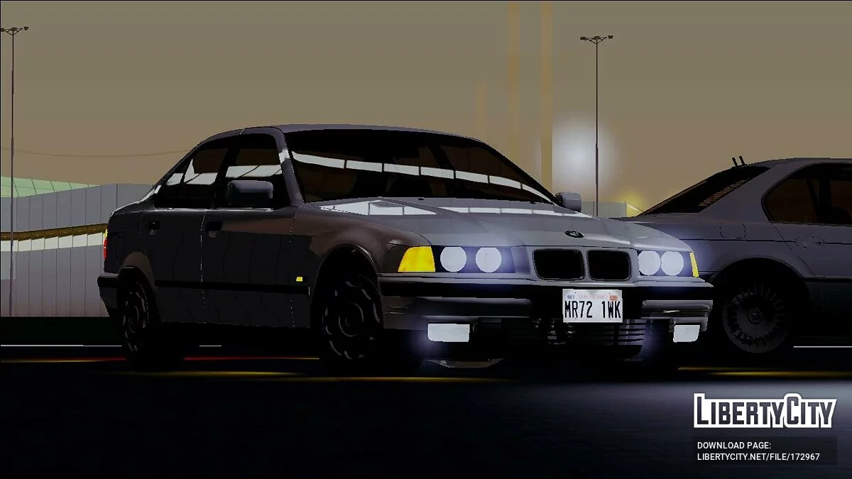 1992 BMW 320i E36 Vor-Facelift / GTA San Andreas