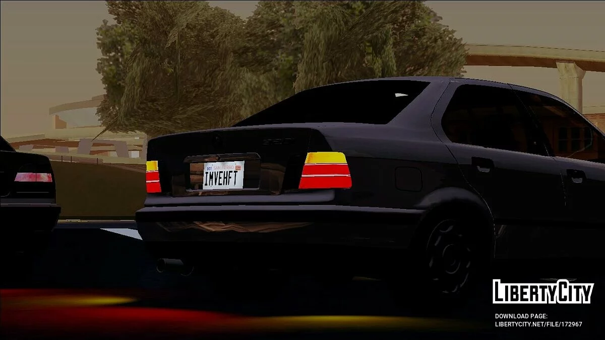1992 BMW 320i E36 Vor-Facelift / GTA San Andreas