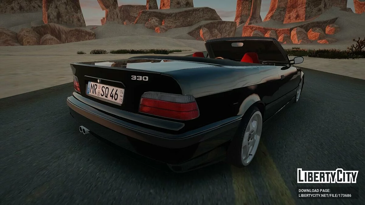 BMW E36 Cabrio / GTA San Andreas