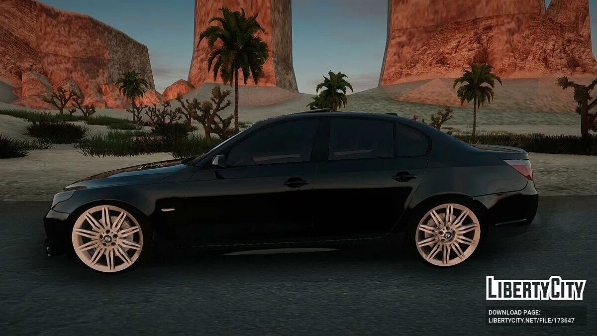 BMW E60 Pre LCI M Sport '08 V2 / GTA San Andreas