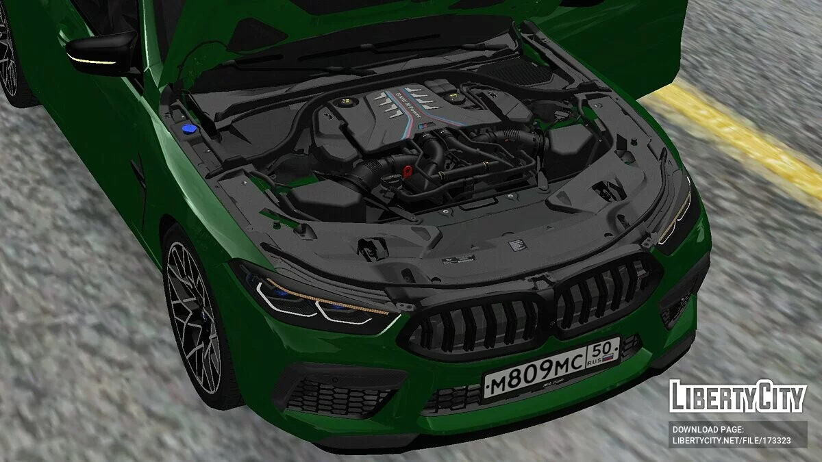 BMW M8 Grand Coupe Competition 2021 / جي تي إيه سان أندرياس