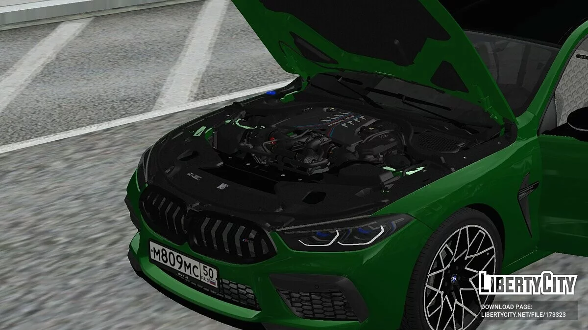 BMW M8 Grand Coupe Competition 2021 / جي تي إيه سان أندرياس