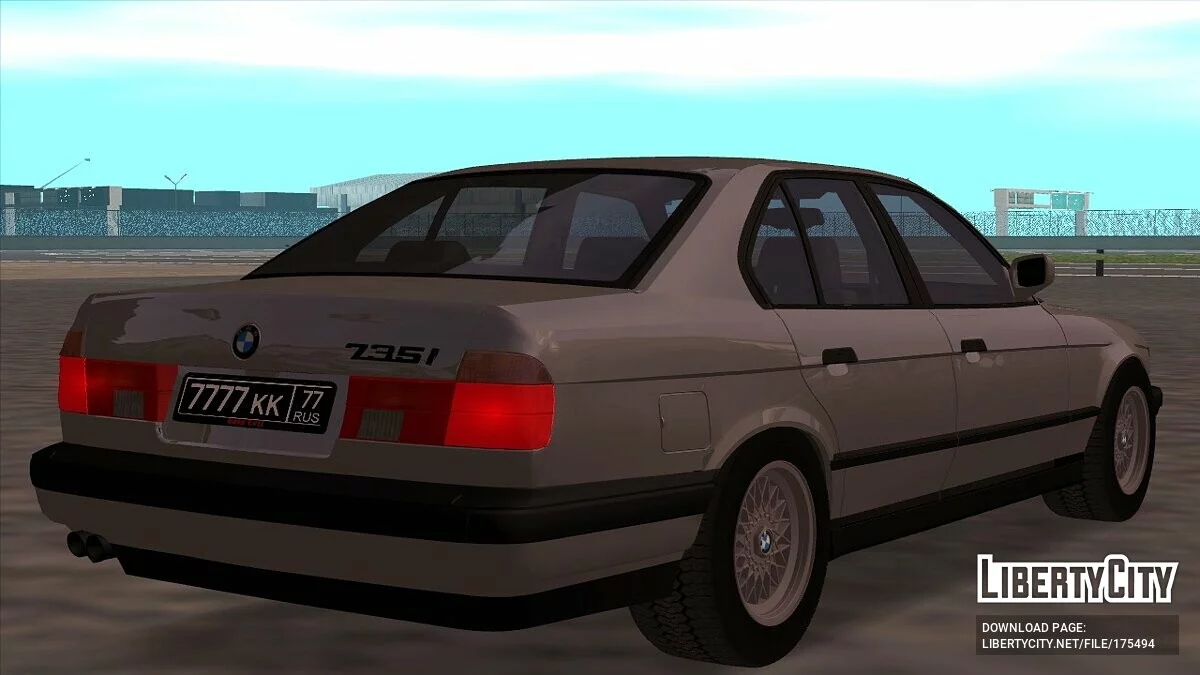 BMW E32 735i / GTA San Andreas