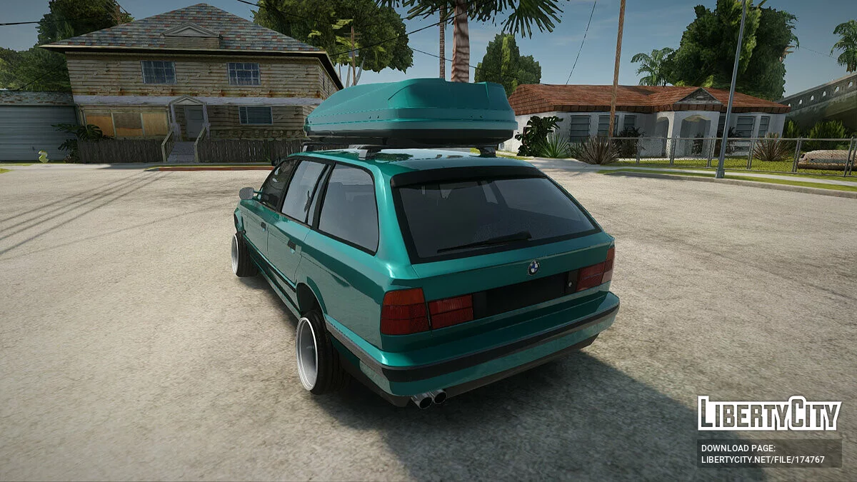 BMW E34 Universitas Stance / GTA San Andreas