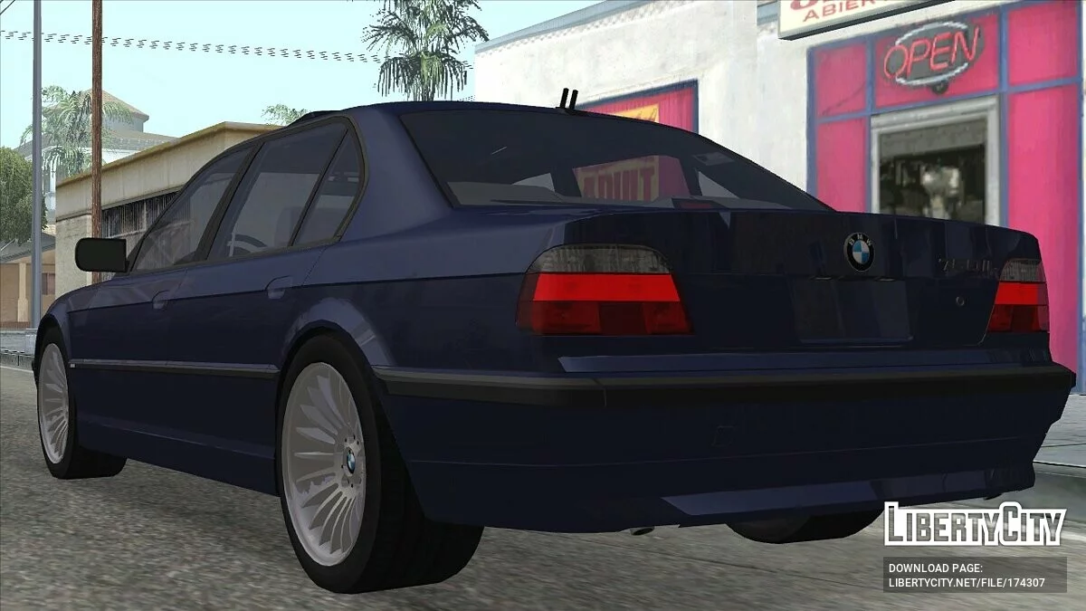 BMW E38 750iL / GTA San Andreas