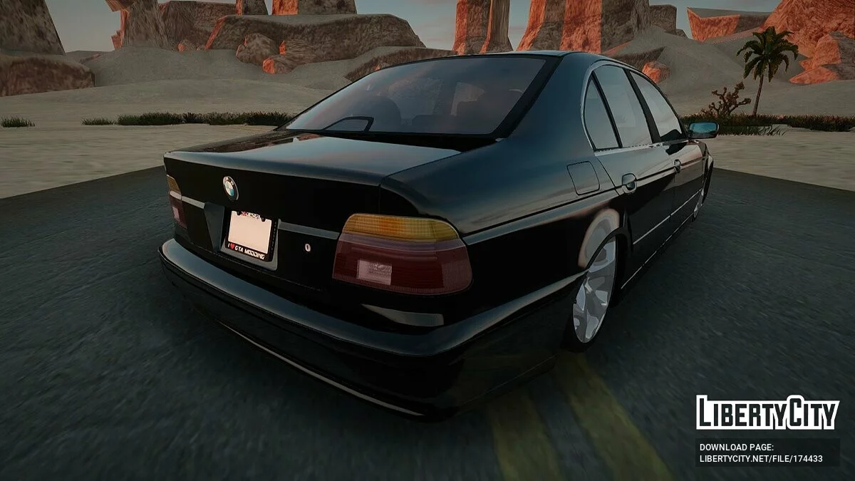 BMW E39 FIXA Com Gallop Milano / GTA San Andreas
