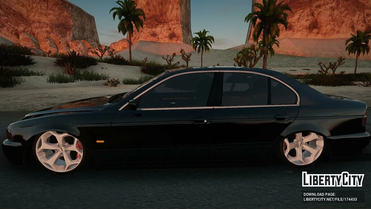 BMW E39 FIXA Com Gallop Milano / GTA San Andreas