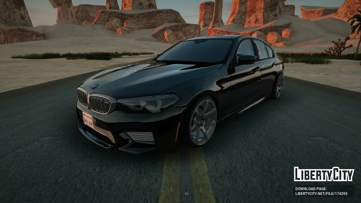 BMW M5 F90 / GTA San Andreas