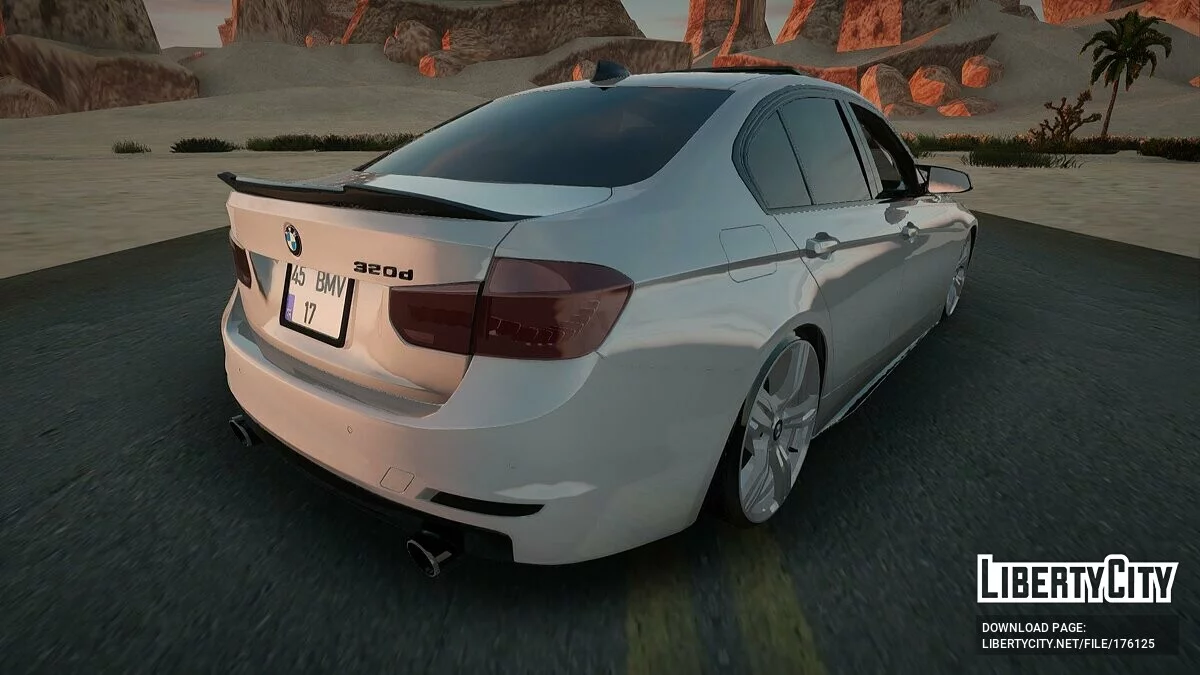 BMW 320d F30 / GTA San Andreas