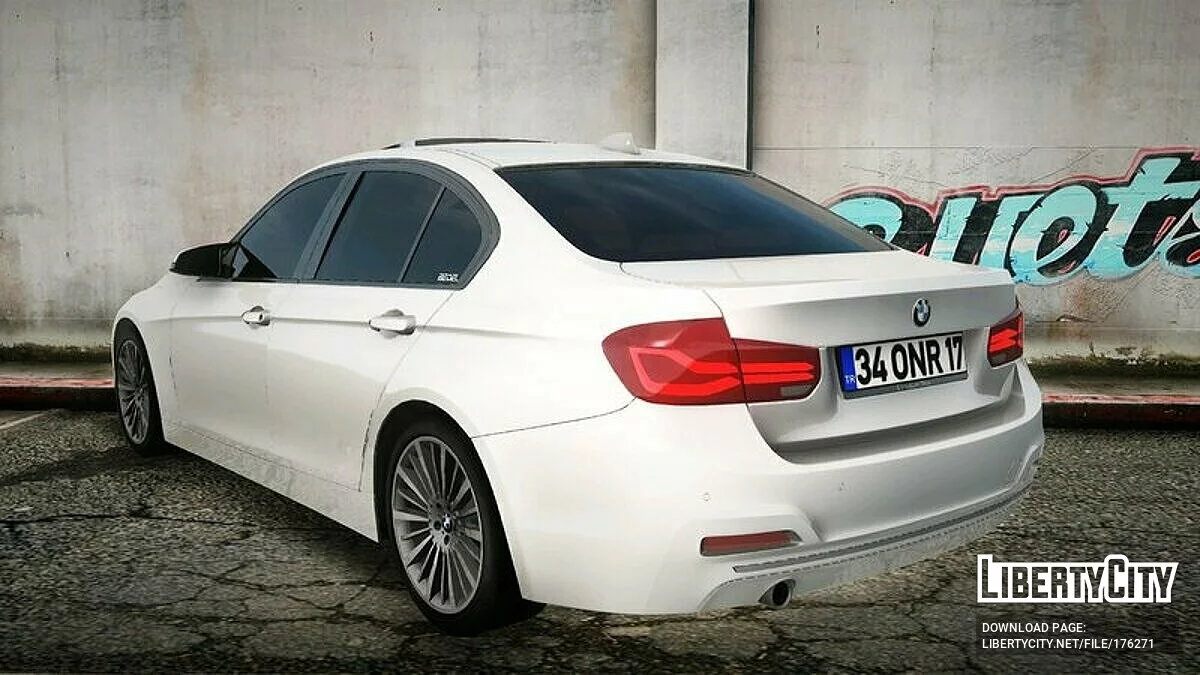 BMW 320i F30 LCI Luxury Line Plus / GTA San Andreas