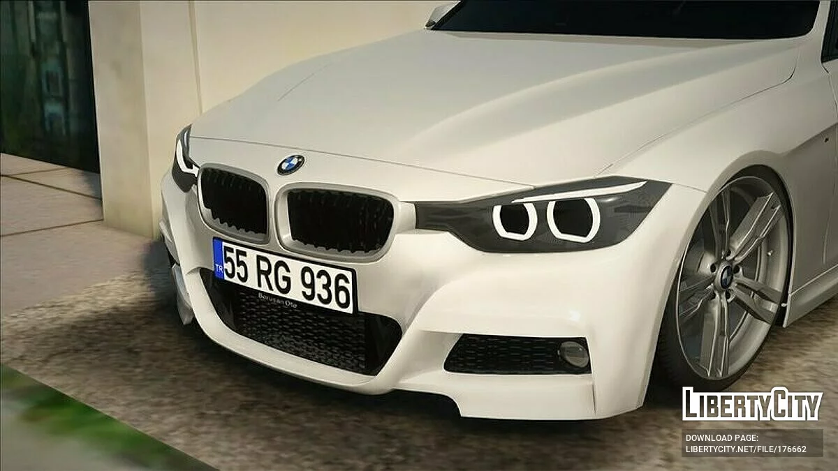 BMW 320i F30 MSport 55 RG 936 / GTA San Andreas