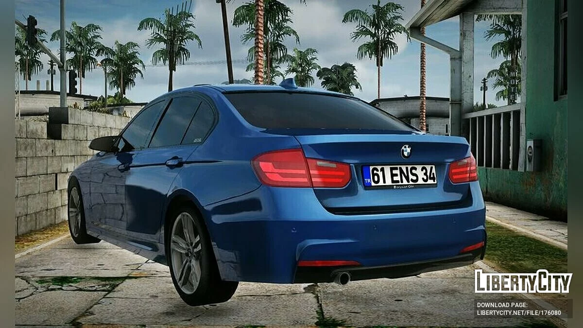 BMW 320i F30 Pre-LCİ MSport / GTA San Andreas