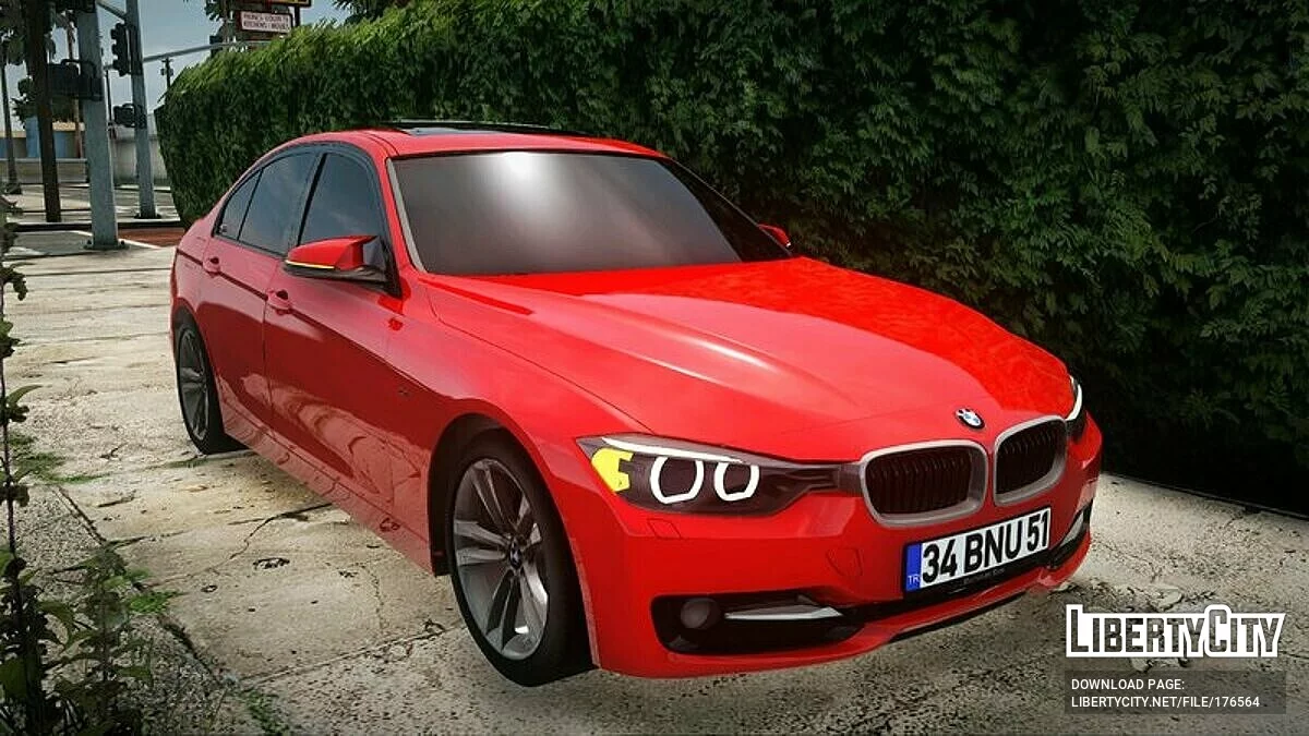 BMW 320i F30 Pre-LCI Sport Line / GTA San Andreas